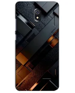 Чохол для Xiaomi Redmi 8A з картинкою «Чорні геометричні блоки» Чохол для Xiaomi Redmi 8A з картинкою «Чорні геометричні блоки»