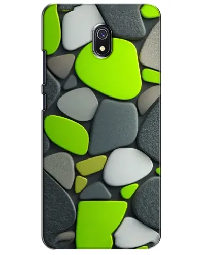 Чохол для Xiaomi Redmi 8A з картинкою «Яскрава неонова галька»