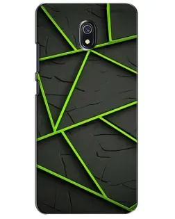 Чохол для Xiaomi Redmi 8A з картинкою «Зелені геометричні лінії» Чохол для Xiaomi Redmi 8A з картинкою «Зелені геометричні лінії»