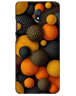 Чохол для Xiaomi Redmi 8A з картинкою «Об'ємні помаранчеві сфери» Чохол для Xiaomi Redmi 8A з картинкою «Об'ємні помаранчеві сфери»