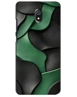 Чохол для Xiaomi Redmi 8A з картинкою «Зелені шкіряні хвилі» Чохол для Xiaomi Redmi 8A з картинкою «Зелені шкіряні хвилі»