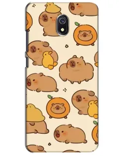 Чехол для Xiaomi Redmi 8A с картинкой «Капибары с апельсинами» Чехол для Xiaomi Redmi 8A с картинкой «Капибары с апельсинами»