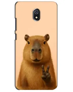 Чехол для Xiaomi Redmi 8A с картинкой «Капибара виктория» Чехол для Xiaomi Redmi 8A с картинкой «Капибара виктория»