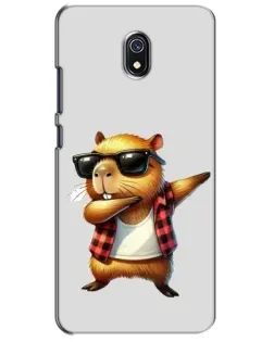 Чехол для Xiaomi Redmi 8A с картинкой «Капибара рэпер даб» Чехол для Xiaomi Redmi 8A с картинкой «Капибара рэпер даб»