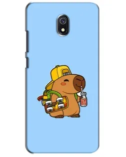 Чехол для Xiaomi Redmi 8A с картинкой «Капибара на скейте» Чехол для Xiaomi Redmi 8A с картинкой «Капибара на скейте»