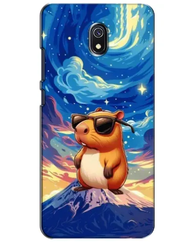 Чехол для Xiaomi Redmi 8A с картинкой «Капибара Ван Гога»