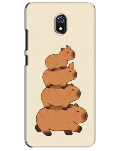 Чехол для Xiaomi Redmi 8A с картинкой «Башня из капибар»