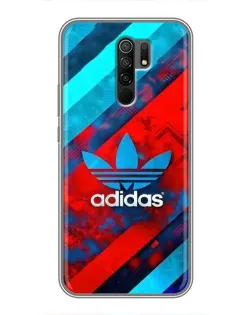 Чехол для Xiaomi Redmi 9 с картинкой «Абстракция Adidas» Чехол для Xiaomi Redmi 9 с картинкой «Абстракция Adidas»