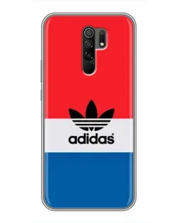 Чехол для Xiaomi Redmi 9 с картинкой «Ретро блоки Adidas» Чехол для Xiaomi Redmi 9 с картинкой «Ретро блоки Adidas»