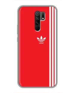 Чехол для Xiaomi Redmi 9 с картинкой «Красный минимализм Adidas» Чехол для Xiaomi Redmi 9 с картинкой «Красный минимализм Adidas»