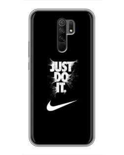 Чехол для Xiaomi Redmi 9 с картинкой «Текстовый принт Nike» Чехол для Xiaomi Redmi 9 с картинкой «Текстовый принт Nike»