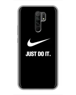 Чехол для Xiaomi Redmi 9 с картинкой «Классический принт Nike» Чехол для Xiaomi Redmi 9 с картинкой «Классический принт Nike»