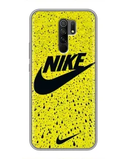 Чехол для Xiaomi Redmi 9 с картинкой «Желтый текстурный Nike» Чехол для Xiaomi Redmi 9 с картинкой «Желтый текстурный Nike»