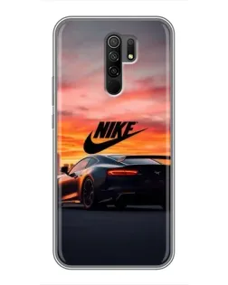 Чехол для Xiaomi Redmi 9 с картинкой «Nike и суперкар» Чехол для Xiaomi Redmi 9 с картинкой «Nike и суперкар»