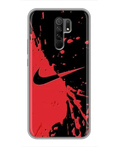 Чехол для Xiaomi Redmi 9 с картинкой «Красные брызги Nike» Чехол для Xiaomi Redmi 9 с картинкой «Красные брызги Nike»