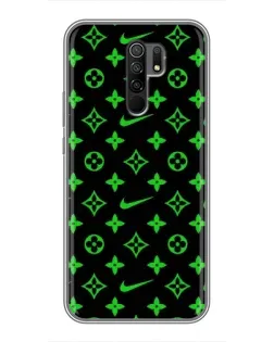 Чехол для Xiaomi Redmi 9 с картинкой «Неоновый принт LV» Чехол для Xiaomi Redmi 9 с картинкой «Неоновый принт LV»