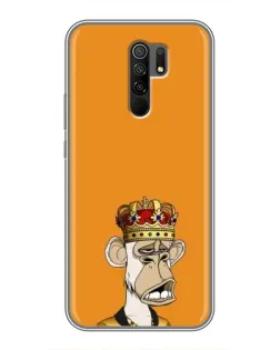 Чохол для Xiaomi Redmi 9 з картинкою «Золота мавпа Bored Ape» Чохол для Xiaomi Redmi 9 з картинкою «Золота мавпа Bored Ape»