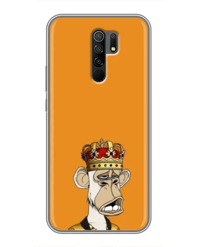 Чехол для Xiaomi Redmi 9 с картинкой «Золотая обезьяна Bored Ape» Чехол для Xiaomi Redmi 9 с картинкой «Золотая обезьяна Bored Ape»