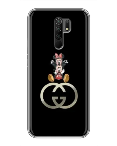 Чехол для Xiaomi Redmi 9 с картинкой «Минни Маус на лого» Чехол для Xiaomi Redmi 9 с картинкой «Минни Маус на лого»