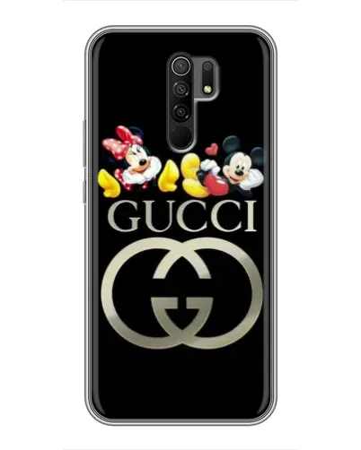 Чехол для Xiaomi Redmi 9 с картинкой «Gucci — герои Disney» Чехол для Xiaomi Redmi 9 с картинкой «Gucci — герои Disney»