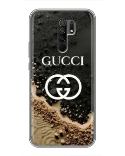 Чехол для Xiaomi Redmi 9 с картинкой «Gucci — песчаные дюны»