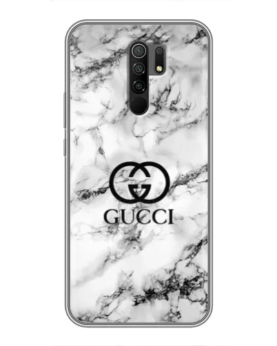 Чехол для Xiaomi Redmi 9 с картинкой «Gucci — мраморный шик» Чехол для Xiaomi Redmi 9 с картинкой «Gucci — мраморный шик»