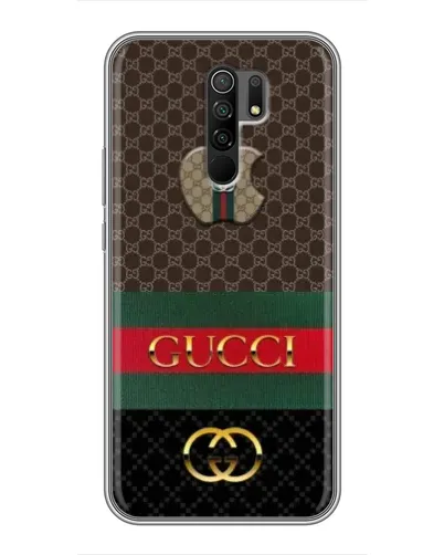 Чехол для Xiaomi Redmi 9 с картинкой «Gucci — брендированный десерт» Чехол для Xiaomi Redmi 9 с картинкой «Gucci — брендированный десерт»
