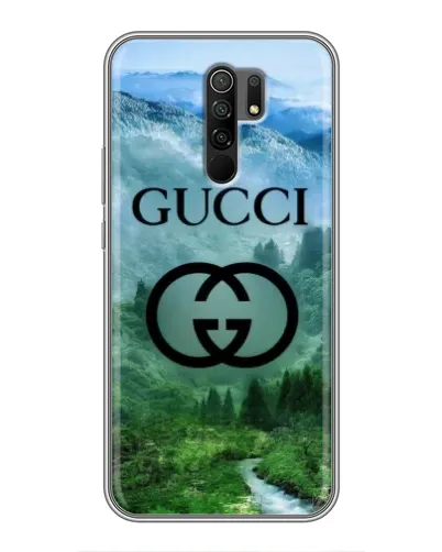 Чехол для Xiaomi Redmi 9 с картинкой «Gucci — горный пейзаж» Чехол для Xiaomi Redmi 9 с картинкой «Gucci — горный пейзаж»