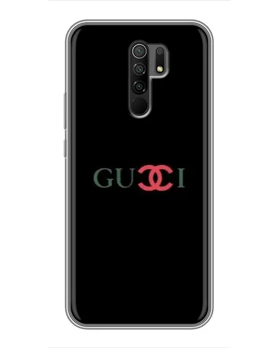 Чехол для Xiaomi Redmi 9 с картинкой «Gucci — красный градиент» Чехол для Xiaomi Redmi 9 с картинкой «Gucci — красный градиент»
