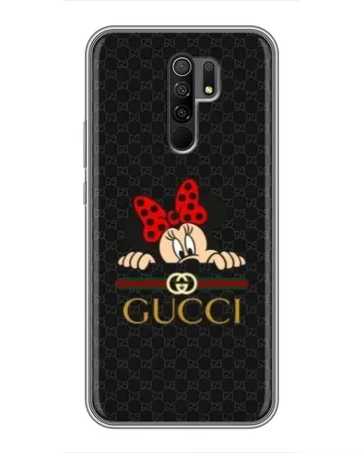 Чехол для Xiaomi Redmi 9 с картинкой «Минни Маус Gucci — черный» Чехол для Xiaomi Redmi 9 с картинкой «Минни Маус Gucci — черный»