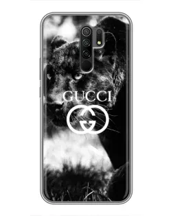 Чехол для Xiaomi Redmi 9 с картинкой «Gucci — дикая природа»