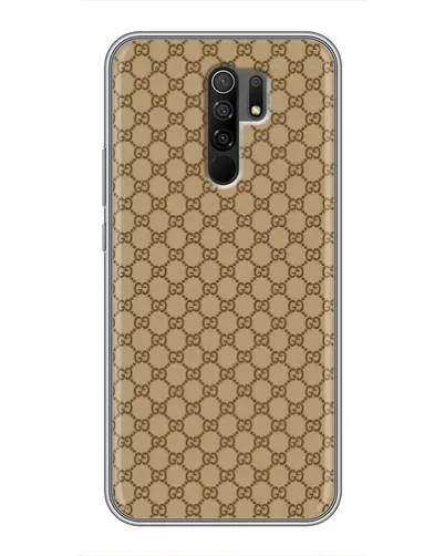 Чехол для Xiaomi Redmi 9 с картинкой «Gucci — классический беж» Чехол для Xiaomi Redmi 9 с картинкой «Gucci — классический беж»