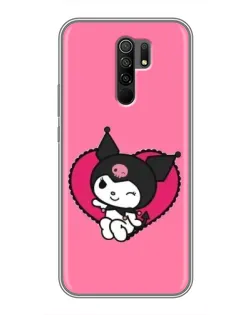 Чехол для Xiaomi Redmi 9 с картинкой «Kuromi — любовь в сердце» Чехол для Xiaomi Redmi 9 с картинкой «Kuromi — любовь в сердце»