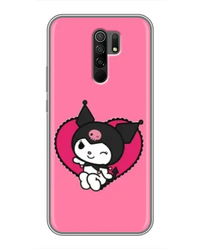 Чохол для Xiaomi Redmi 9 з картинкою «Kuromi — любов у серці» Чохол для Xiaomi Redmi 9 з картинкою «Kuromi — любов у серці»