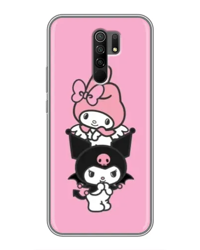 Чохол для Xiaomi Redmi 9 з картинкою «My Melody та Kuromi» Чохол для Xiaomi Redmi 9 з картинкою «My Melody та Kuromi»