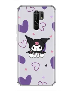 Чехол для Xiaomi Redmi 9 с картинкой «Kuromi и лавандовые сердца» Чехол для Xiaomi Redmi 9 с картинкой «Kuromi и лавандовые сердца»