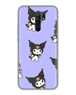 Чехол для Xiaomi Redmi 9 с картинкой «Паттерн с Kuromi» Чехол для Xiaomi Redmi 9 с картинкой «Паттерн с Kuromi»