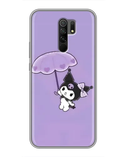 Чохол для Xiaomi Redmi 9 з картинкою «Kuromi з парасолькою» Чохол для Xiaomi Redmi 9 з картинкою «Kuromi з парасолькою»