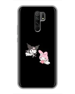 Чехол для Xiaomi Redmi 9 с картинкой «My Melody и Kuromi» Чехол для Xiaomi Redmi 9 с картинкой «My Melody и Kuromi»