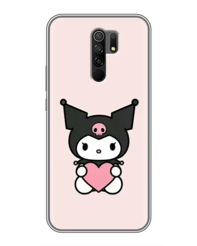 Чохол для Xiaomi Redmi 9 з картинкою «Kuromi та серце» Чохол для Xiaomi Redmi 9 з картинкою «Kuromi та серце»