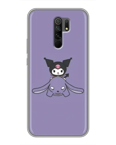 Чохол для Xiaomi Redmi 9 з картинкою «Kuromi на ліловому фоні» Чохол для Xiaomi Redmi 9 з картинкою «Kuromi на ліловому фоні»