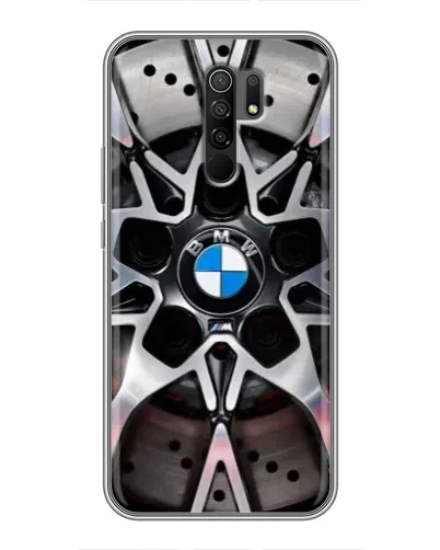 Чехол для Xiaomi Redmi 9 с картинкой «BMW — деталь диска»