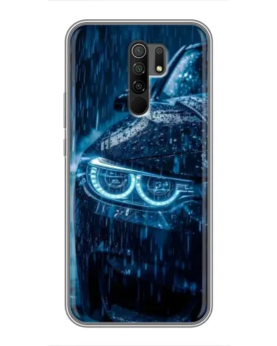 Чехол для Xiaomi Redmi 9 с картинкой «BMW под дождем» Чехол для Xiaomi Redmi 9 с картинкой «BMW под дождем»