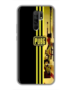 Чехол для Xiaomi Redmi 9 с картинкой «PUBG — камуфляжный шлем»