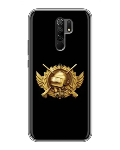 Чехол для Xiaomi Redmi 9 с картинкой «PUBG — оранжевый градиент» Чехол для Xiaomi Redmi 9 с картинкой «PUBG — оранжевый градиент»