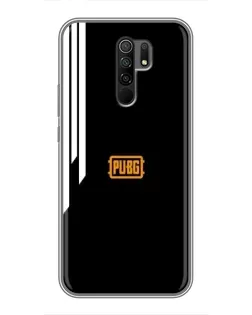 Чехол для Xiaomi Redmi 9 с картинкой «PUBG — вертикальные линии»