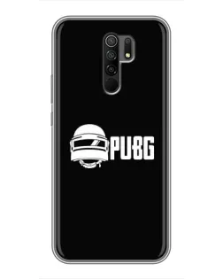 Чехол для Xiaomi Redmi 9 с картинкой «PUBG — классический лого»