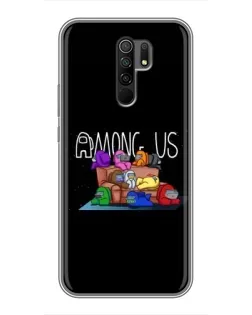 Чохол для Xiaomi Redmi 9 з картинкою «Логотип Among Us» Чохол для Xiaomi Redmi 9 з картинкою «Логотип Among Us»
