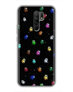 Чехол для Xiaomi Redmi 9 с картинкой «Экипаж Among Us»