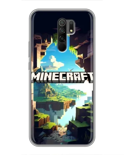 Чохол для Xiaomi Redmi 9 з картинкою «Печера Майнкрафт» Чохол для Xiaomi Redmi 9 з картинкою «Печера Майнкрафт»
